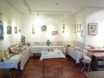 グラスアート・押し花点~hanatomoe教室作品展