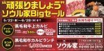 ”頑張りましょう”ソウル家Bigセール