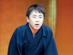 アマチュア落語家・ナナカマド黒丸さんと津軽三味線奏者の菅野優斗さんのステージ