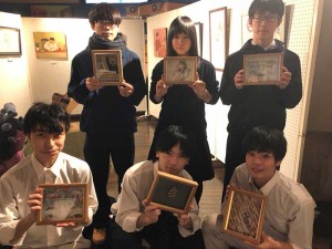 おといねっぷ美術工芸高校に通う生徒による作品展