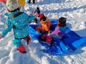 たっぷりの雪で遊ぼう!　子供のための体験イベント