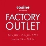 FACTORY OUTLET コサイン旭川本店にて開催!!