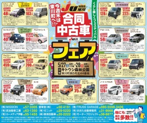 合同中古車フェア