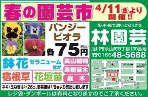 春の園芸市