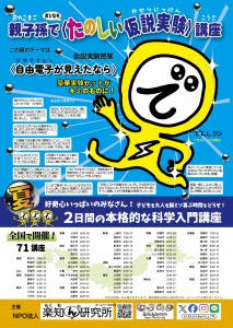親子孫で〈たのしい仮説実験〉講座「自由電子が見えたなら」