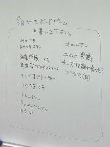 第13回大人のボードゲーム会