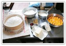 北海道産の小麦粉、卵、乳製品、砂糖を使用