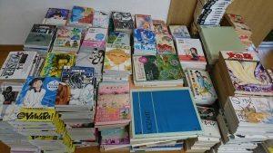 旭川市在住の方に、漫画・医学書・音楽系の本を約700点お売りいただきました！