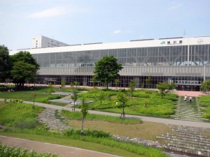 旭川駅の南側