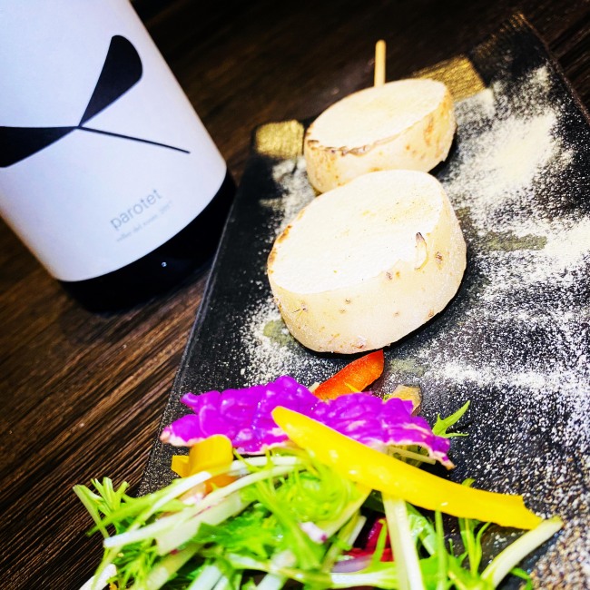 シャキシャキ長芋串！