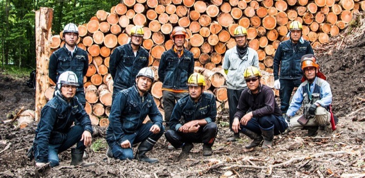 株式会社ハピネスwood 旭川市流通団地 林業 ライナーウェブ