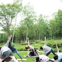 大雪　森のガーデン