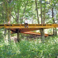 大雪森のガーデン