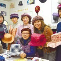 工房ヒマワリ 帽子・コサージュ教室