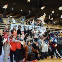 ＪＡＬ折り紙ヒコーキ全国大会予選会デスク