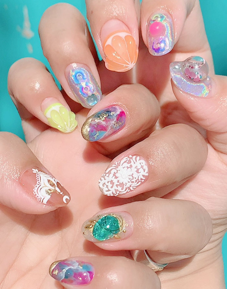 ぷっくり3dアートで パッと目を引く個性派ネイル Dance Nail ダンスネイル 旭川 道北のニュース ライナーウェブ