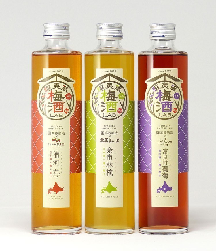 道内の特産品果汁をブレンド 日本酒ベースの梅酒発売 - / 旭川・道北のニュース [ライナーウェブ]