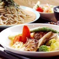 峠そば 塩狩きのこ