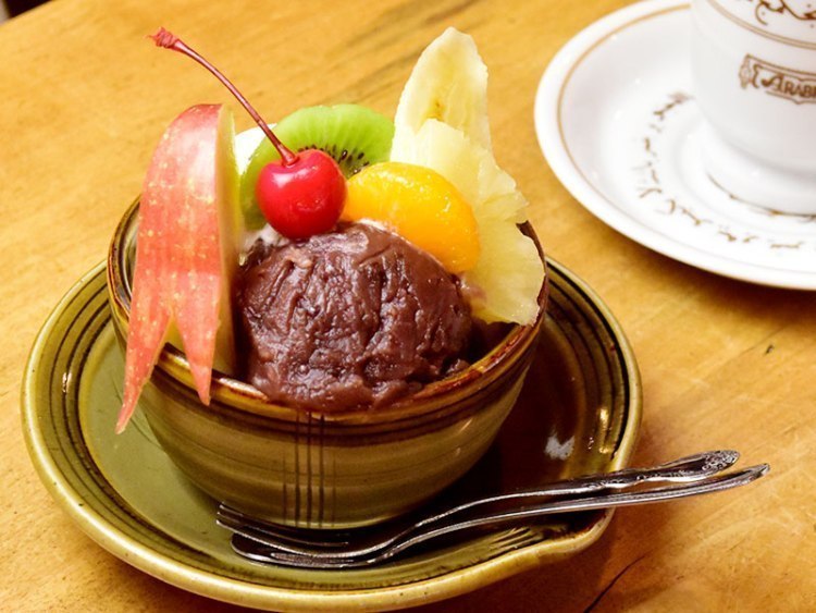 クリームあんみつ - アラビゴ珈琲店 / 旭川・道北のニュース [ライナー