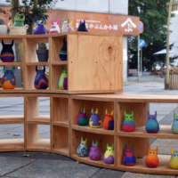 買物公園エリアプラットフォーム