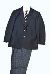 男子ブレザー学生服