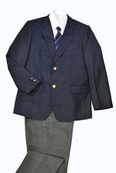 男子ブレザー学生服