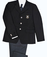 男子ブレザー学生服