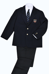 男子ブレザー学生服