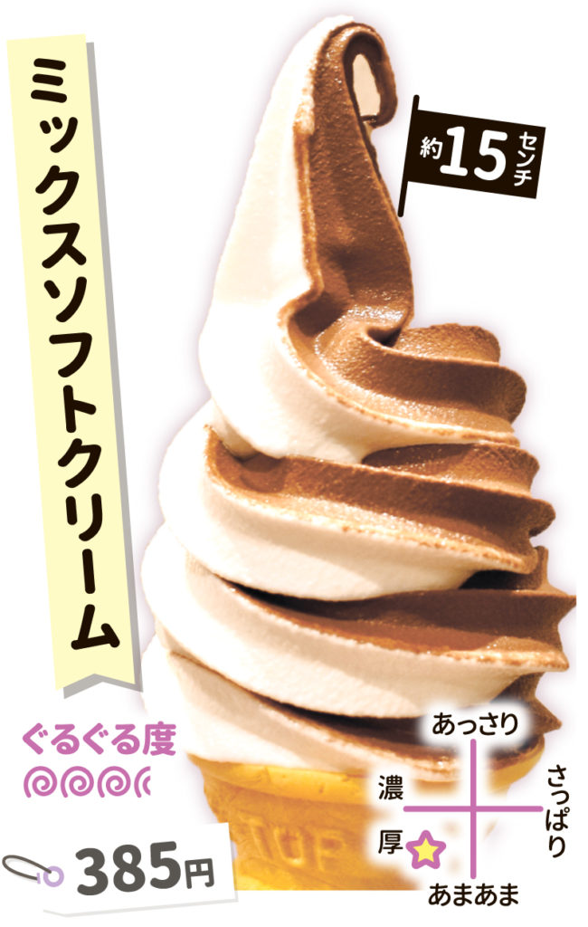 ミックスソフトクリーム - 2020年最新版 旭川おすすめのソフト